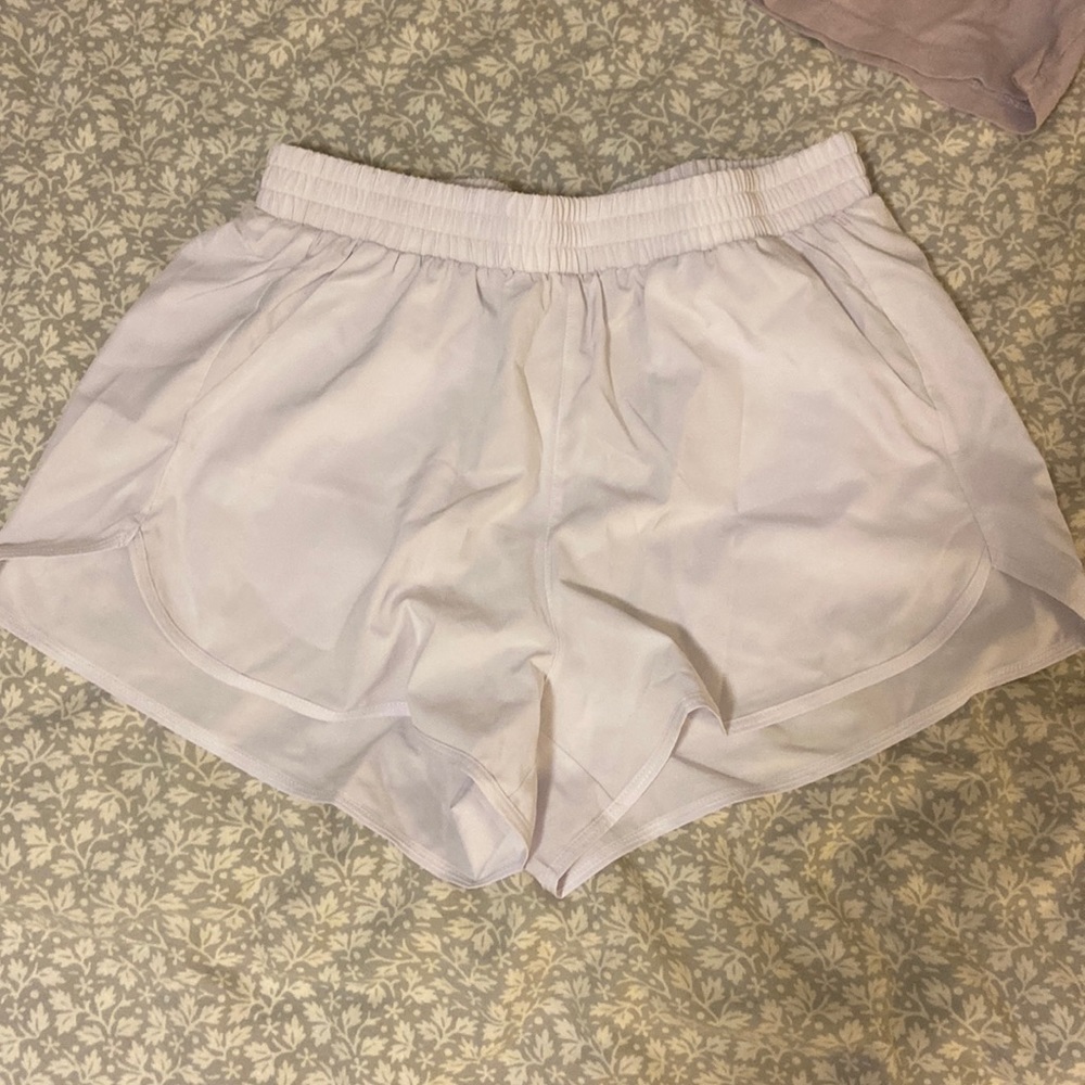 White Athletic Shorts